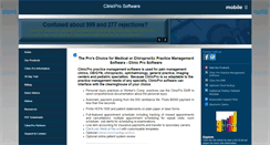 Desktop Screenshot of clinicpro.com